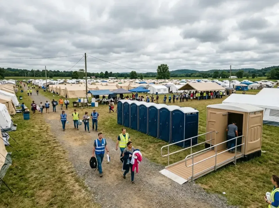 disaster-relief-camp-restrooms-010 — frequently asked questions, Dumpster & Portable Bathrooms Rental in Carol Stream, IL